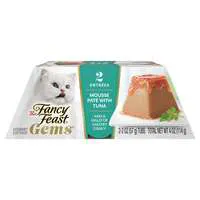 Fancy Feast Gems Mousse Pate with Tuna Wet Cat Food - 2 ct