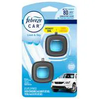 Febreze Car Linen & Sky Air Freshener Vent Clips - 2 ct