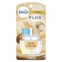Febreze PLUG Whipped Warm Sugar Shea Butter Scented Oil Refill