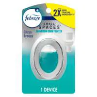 Febreze Small Spaces Bathroom Odor Fighter Citrus Breeze Air Freshener
