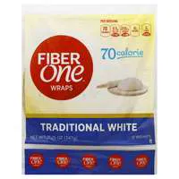 Fiber One Traditional White Wraps - 8 ct