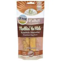 Fieldcrest Farms Nothin to Hide Peanut Butter Small Rolls Dog Chews - 2 ct