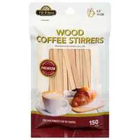 Fill 'n Brew Wood CoƯee Stirrers No BPA
