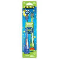 FireFly Kids Light Up Timer Green & Blue Soft Toothbrush Ages 3+