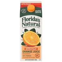 Florida's Natural Premium 100% Orange Juice with Pulp