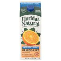 Florida's Natural Premium No Pulp Calcium & Vitamin D 100% Orange Juice