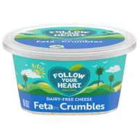 Follow Your Heart Dairy Free Plant-Based Vegan Feta Style Crumbles