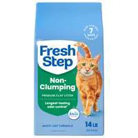 Fresh Step Non-Clumping Febreze Freshness Scented Clay Cat Litter