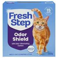 Fresh Step Odor Shield Clumping Febreze Freshness Multi-Cat Litter