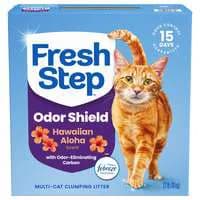 Fresh Step Odor Shield Clumping Hawaiian Aloha Multi-Cat Litter
