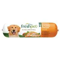 Freshpet Chunky Chicken & Turkey Adult Dog Food Refrigerated
