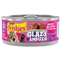 Friskies Glaz'd & Infuz'd Shrimp with Garden Veggies Wet Cat Food