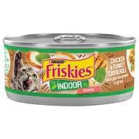Friskies Indoor Chunky Chicken & Turkey Casserole Adult Wet Cat Food