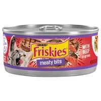 Friskies Meaty Bits Beef in Gravy Adult Wet Cat Food