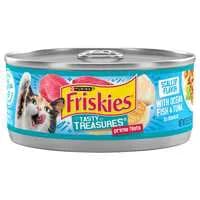 Friskies Tasty Treasures Ocean Fish & Tuna Adult Wet Cat Food