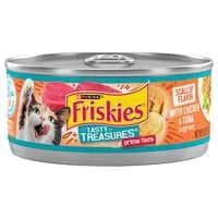Friskies Tasty Treasures Prime Filets Chicken & Tuna Adult Wet Cat Food