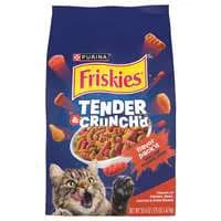 Friskies Tender & Crunchy Combo Chicken Beef & Carrots Adult Dry Cat Food