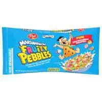 Fruity Pebbles Marshmallow Fruit Flavor Rice Cereal Bag