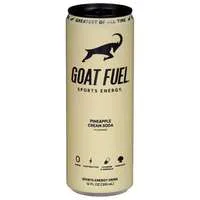 G.O.A.T. Fuel Pineapple Cream Soda Flavored Sports Energy Drink