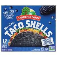 Garden of Eatin' Gluten Free Blue Corn Hard Taco Shells - 12 ct