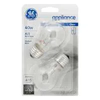 GE Appliance Bulb Clear 40 Watt