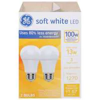 GE LED Light Bulb 100W Soft White