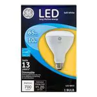 GE LED Light Bulb Soft White Dimmable 65w Replacement