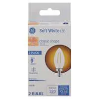 GE LED Light Bulbs Dimmable Soft White 40W Classic Shape