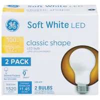 GE Soft White LED 12 Watts Light Bulbs Classic Shape