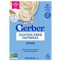 Gerber Gluten Free 1st Foods Oatmeal Cereal