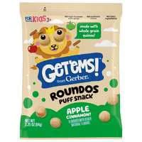 Get'ems! from Gerber Apple Cinnamon Roundos PuƯs Snack