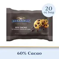 Ghirardelli Bittersweet Chocolate Baking Morsel Chips 60% Cacao