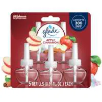 Glade plugIns Apple Cinnamon Scented Oil Refills - 5 ct