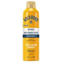 Gold Bond Soothing No Mess Body Powder Spray Fresh Scent