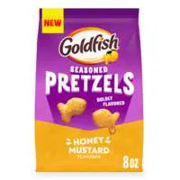Goldfish Honey Mustard Flavored Seasoned Pretzel Baked Snack Crackers