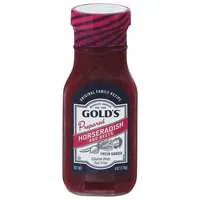 Gold's Gluten & Fat Free Prepared Horseradish & Beets Refrigerated