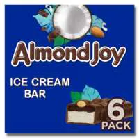 Good Humor Almond Joy Candy Ice Cream Bars - 6 ct