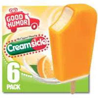 Good Humor Creamsicle Ice Cream Bars - 6 ct