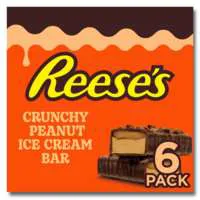 Good Humor Reese's Crunchy Peanut Ice Cream Bars - 6 ct Frozen