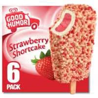 Good Humor Strawberry Shortcake Frozen Dessert Bars - 6 ct