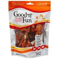 Good 'n' Fun Triple Flavor Double Pops with Chicken Dog Chews