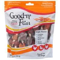 Good 'n' Fun Triple Flavor Kabobs Chicken Liver Duck Dog Chews - 18 ct