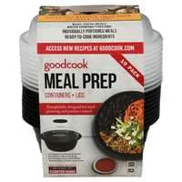 GoodCook Meal Prep Containers + Lids