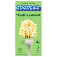 Goodles Vegan Is Believin' Plant Based Protein White Cheddar with Spirals