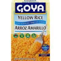 Goya Low Sodium Gluten Free Yellow Rice