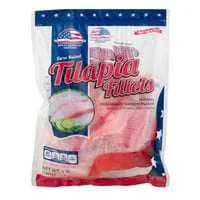 Great American Seafood Farm Raised Skinless Tilapia Fillets Frozen