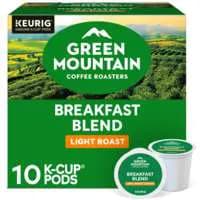 Green Mountain Breakfast Blend Light Roast K-Cup CoƯee Pods