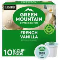 Green Mountain French Vanilla Flavored Light Roast K-Cup CoƯee Pods