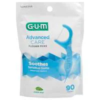 GUM Advanced Care Fresh Mint Flosser Picks
