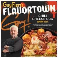 Guy Fieri's Flavortown Chili Cheese Dog Loaded Tots Frozen